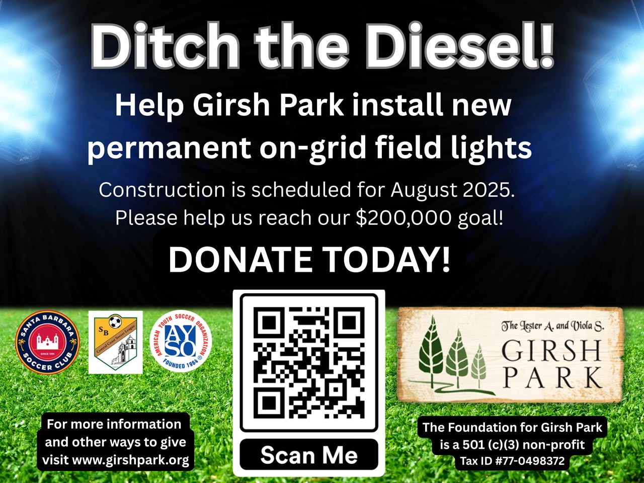 Ditch the Diesel Campaign Flyer